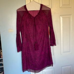 Ramy Brook Magenta Mini Dress